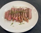 A picture of step 1 of Wagyu Steak.
