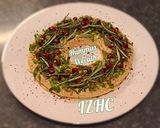 A picture of step 3 of 🏵Hummus Wreath🏵.