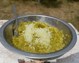 Zöldparadicsom saláta recept fázis 3 fotója