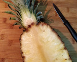 Foto del paso 1 de la receta: Khao Pad Saparod (Arroz thailandes frito con piña)