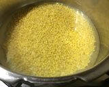 A picture of step 1 of Moong Dal Chakli.