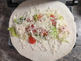 Fajita de salmón