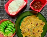 A picture of step 5 of Zucchini Broccoli Paratha.