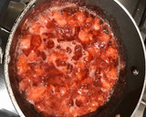 A picture of step 1 of Strawberry Panna Cotta.