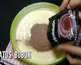 Foto langkah ke 4 dari resep Cake teflon chocolatos tanpa mixer.
