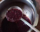 A picture of step 1 of Chettinad black rice dessert.