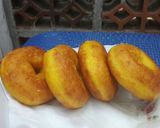 Foto langkah ke 11 dari resep Donat Ubi Jalar Kuning tanpa telur Empuuuk.