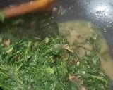 Gambar langkah 4 resipi Tumis Pucuk Ubi Ikan Masin.