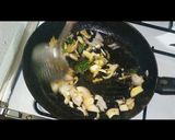 A picture of step 4 of Meen pollichathu/ Fish fried in banana leaf wrap.