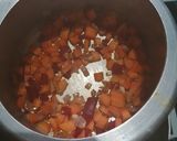 A picture of step 1 of Beatroot and carrot soup.