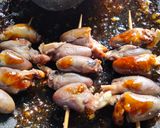 Foto langkah ke 3 dari resep Sate Jantung Ayam ala Teflon.