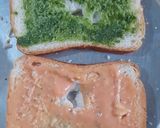 A picture of step 1 of Veg mayo paneer sandwich.