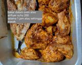Gambar langkah 5 resipi Ayam Bakar Simple.