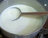 A picture of step 2 of Sabudana Kheer.