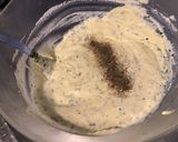 Une image de l'étape 7 de Flans ricotta et noix crème de moutarde (pâte sablée maison aux kiwis).