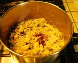 A picture of step 2 of Pineapple Kesari.