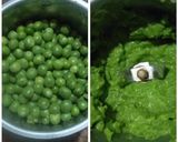 A picture of step 1 of Green peas Dhokla.