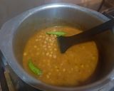 A picture of step 5 of Chikar Choley.