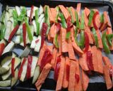 Foto del paso 2 de la receta Bastones de verduras horneados