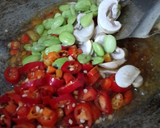 Foto langkah ke 5 dari resep Ikan Mas Pete Jamur.
