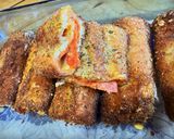 A picture of step 4 of Pizza Bread Roll.