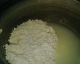 A picture of step 3 of Bangali chum chum.