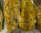 A picture of step 2 of Smoked chicken breast stuffed with feta.