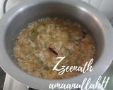 A picture of step 3 of Hyderabadi Khichdi with Methi Sprouts.