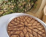 A picture of step 6 of Kibbeh bil Sanieh (Baked Kibbeh).