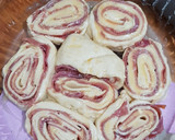Foto del paso 5 de la receta: Rosca de jamón serrano y queso en Thermomix