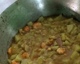 চিংড়ি দিয়ে লাউঘন্ট (chingri diye lau ghonto recipe in Bengali) রেসিপির ধাপ 3 ছবি