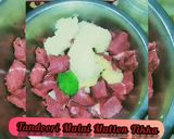 A picture of step 1 of Grilled Mutton Malai Tandoori Tikka.