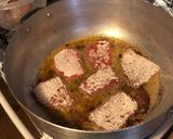 A picture of step 1 of Smothered steak an mushroom gravy🔥.