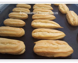 Foto del paso 8 de la receta: Eclairs de crema y chocolate