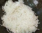 A picture of step 2 of Herbed Spring Onion Fried Rice.