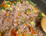 Foto del paso 4 de la receta: Pimientos rellenos de atún y verduras al horno