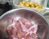 Foto langkah ke 2 dari resep Rendang Daging Kentang Praktis.