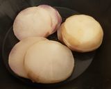 Une image de l'étape 1 de Tartiflette de navets.