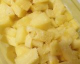 Foto del paso 1 de la receta: Sorbete de piña al cava