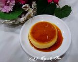 A picture of step 3 of Baked Flan.