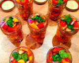 A picture of step 3 of Mike's Spicy Mango Strawberry Salsa.