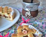 Foto del paso 6 de la receta: Pasta frola de naranja y membrillo con pasas de uvas al oporto🧉