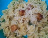 Foto langkah ke 8 dari resep Sarapan pagi Fusilli simple.
