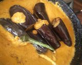 A picture of step 6 of Baghara Baingan.