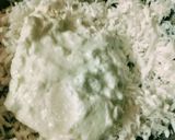 A picture of step 1 of Coconut Burfi.