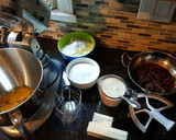A picture of step 2 of Chocolate Layer Cake.