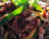Foto langkah ke 8 dari resep Beef teriyaki mirip hokben 😂.