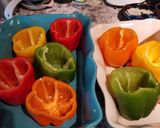 A picture of step 4 of Mexi Stuffed Peppers.
