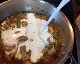 A picture of step 4 of Mushroom Sauce.