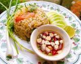 ข้าวผัดไข่โบราณ🥚🥬🍚 วิธีทำสูตร 8 รูป